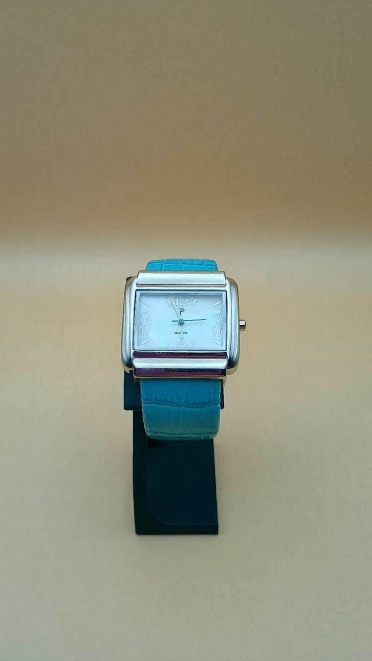 P Women's Cuff Style Watch - Square Face